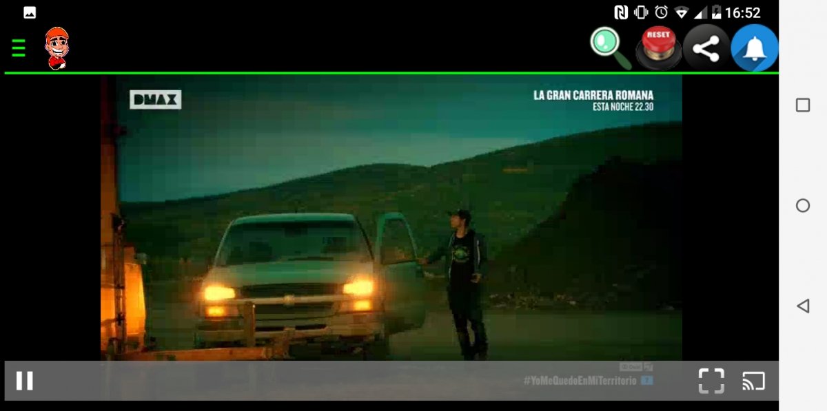 Emision de un canal en Tio TV