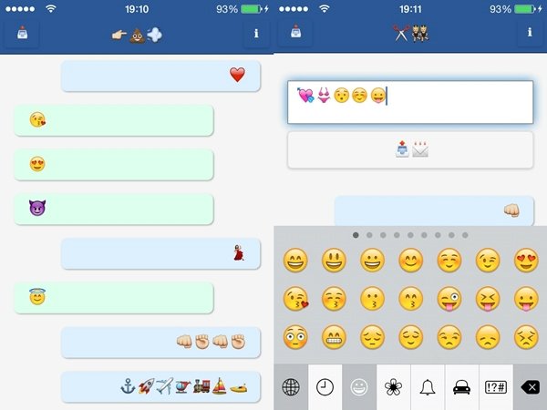 Emojli, la aplicación de mensajería que sólo te permite enviar emojis - imagen2
