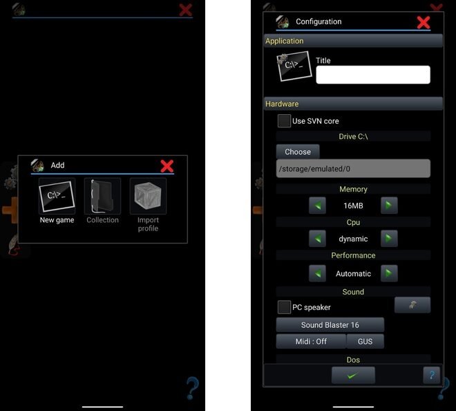 Emulador de juegos de PC en Android