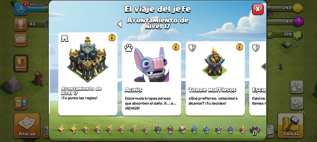 En cada nivel del ayuntamiento conseguirás mejoras para disfrutar aún más de la experiencia, pero es recomendable mejorarlo con cierta previsión