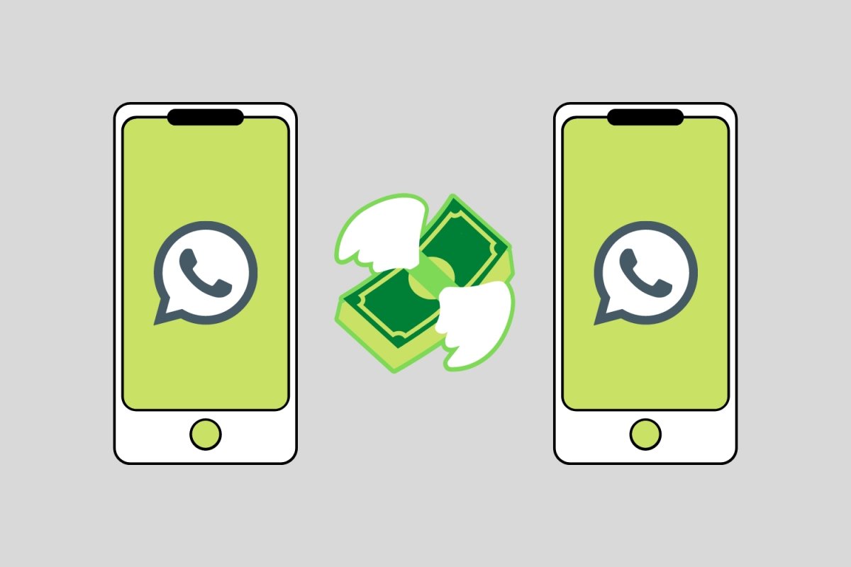 Enviar dinero mediante WhatsApp de un Android a otro