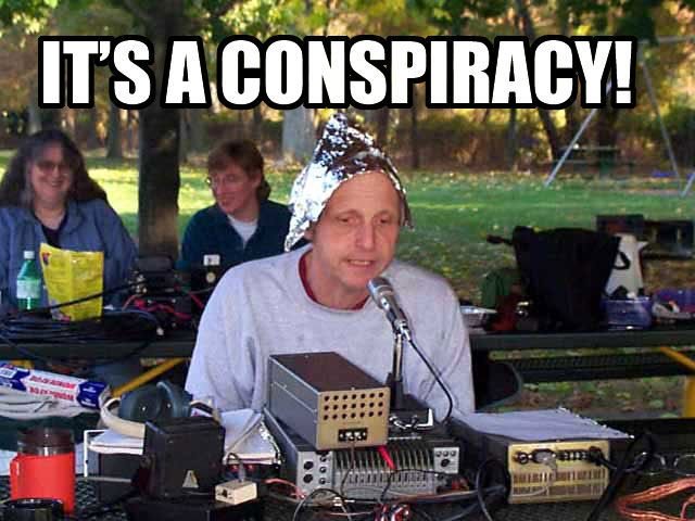 ¡Es todo una gran conspiración!