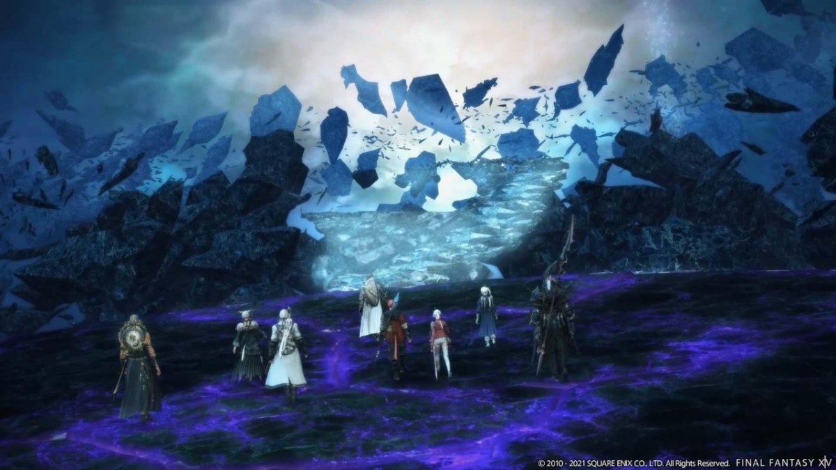 Escena de Final Fantasy XIV