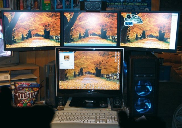 Escritorio extendido, multimonitor