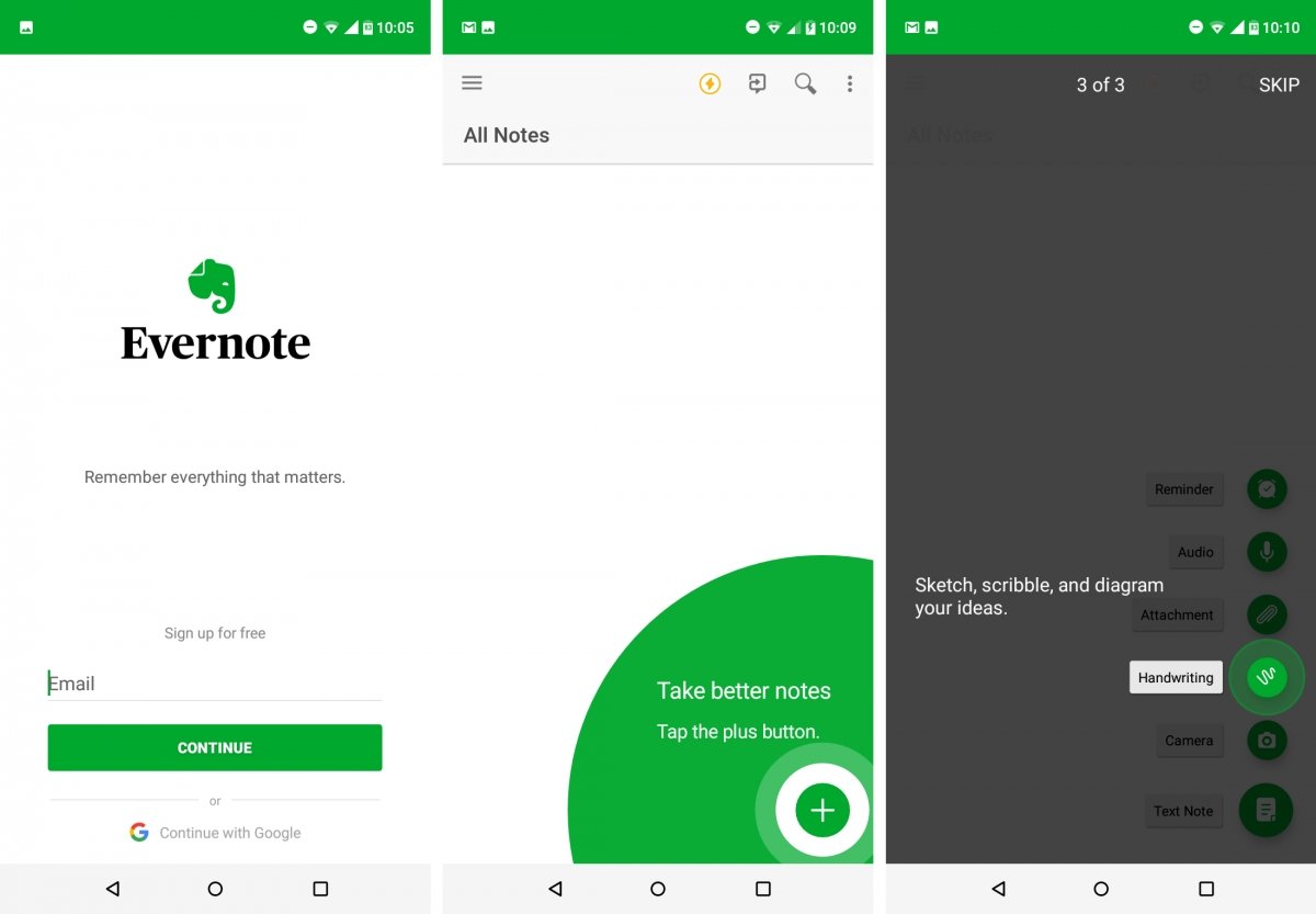Evernote es como una Moleskine sin tapas
