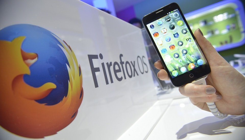 Firefox OS durante su aparición en el MWC 2014