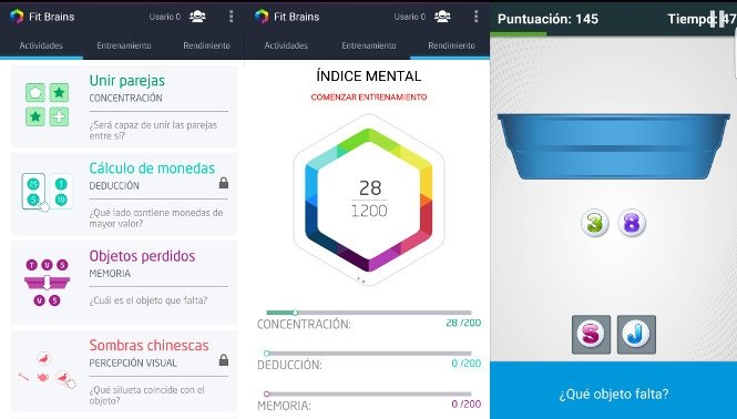 Fit Brains Trainer, con más de 150 ejercicios diferentes