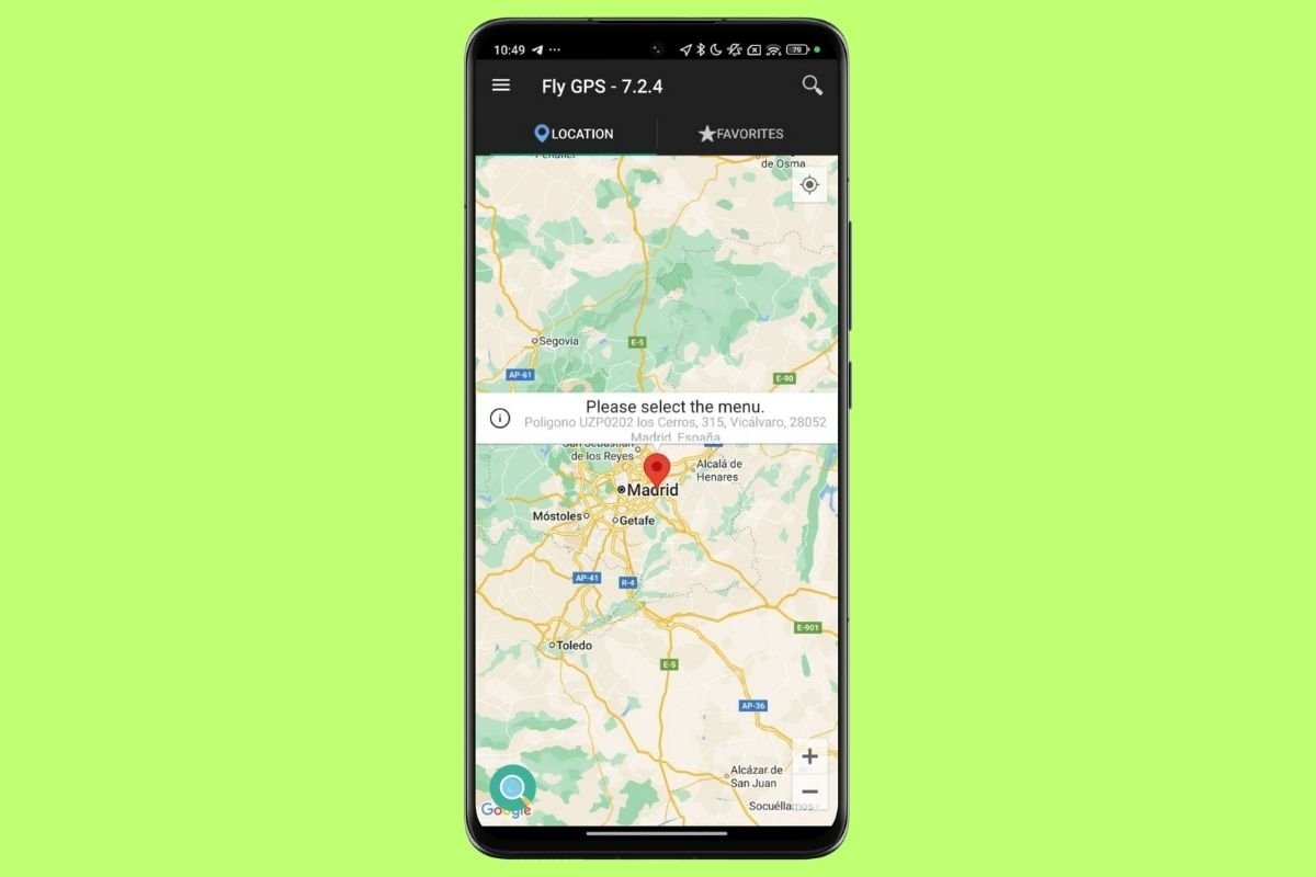 FlyGPS para Android