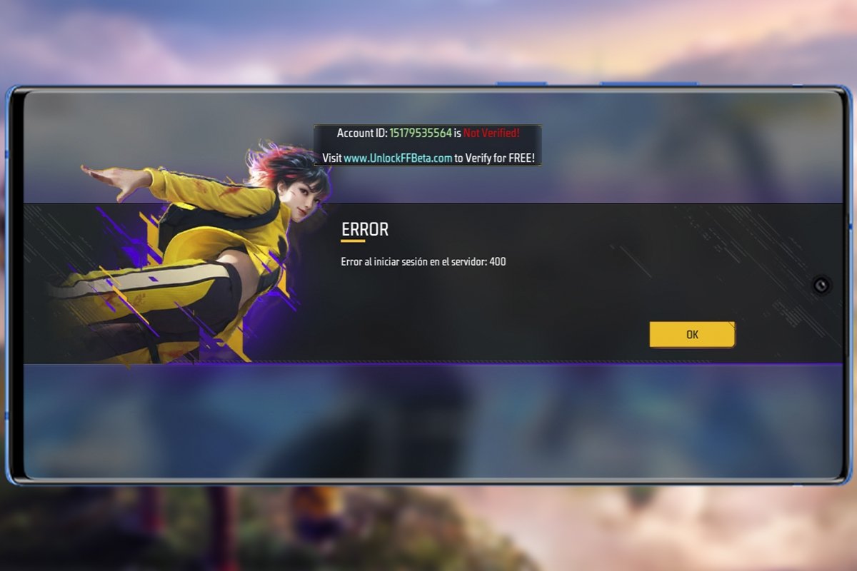 Formas de corregir el error Código de activación inválido o caducado en FF Beta Testing