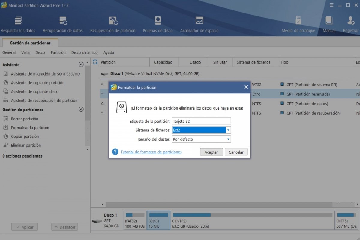 Formatear Tarjeta SD desde Windows
