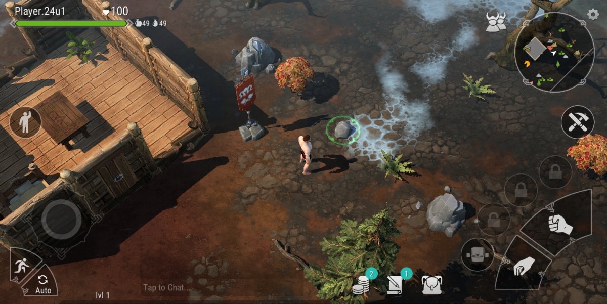 Frostborn es un juego de supervivencia