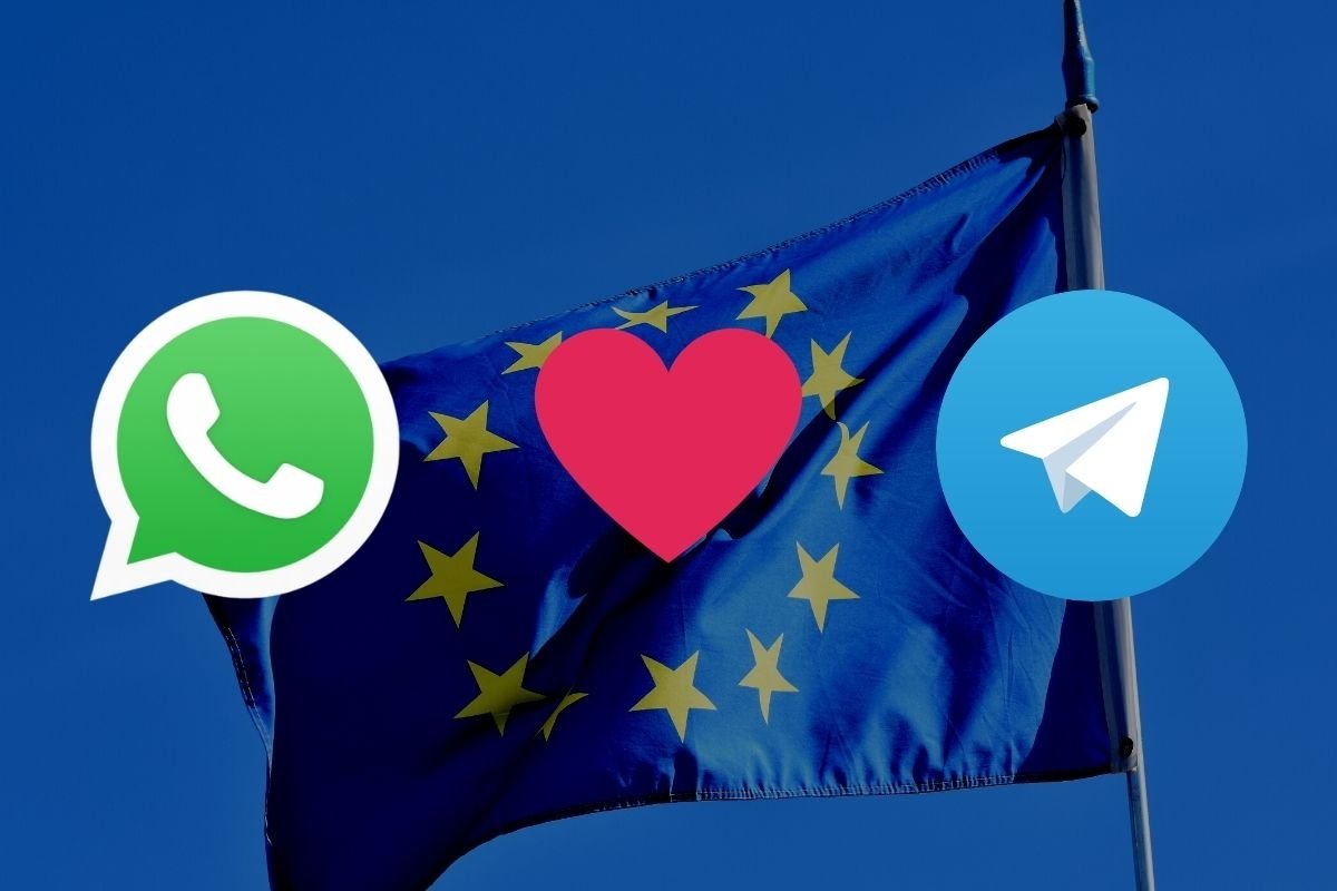 Fusionar WhatsApp y Telegram: eso es lo que la Unión Europea plantea