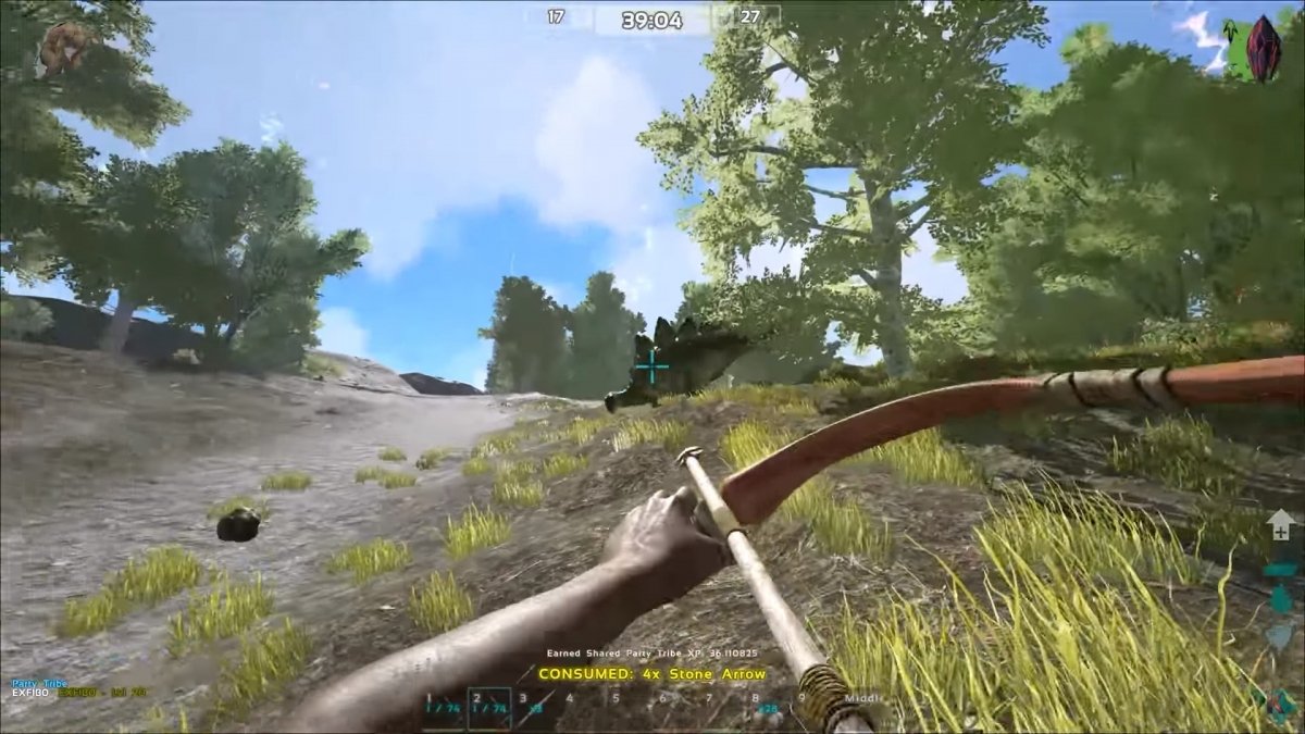 Gameplay de Ark: Survival of the Fittest
