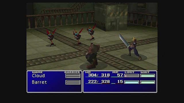 Gameplay de Final Fantasy VII