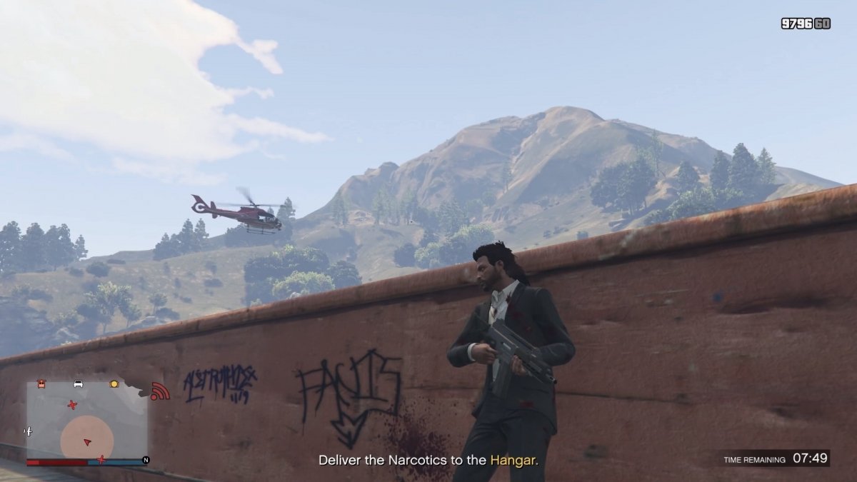 Gameplay de GTA V Smuggler's Run