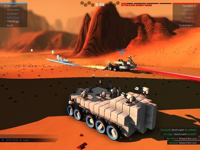 Gameplay de Robocraft