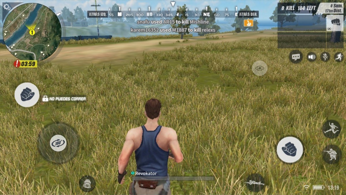 Gameplay de Rules of Survival
