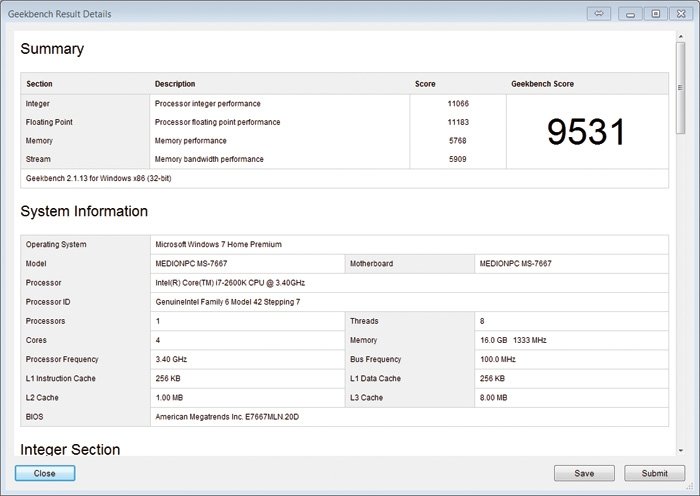 Geekbench