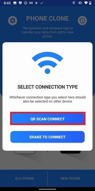 Generar código QR para la transferencia