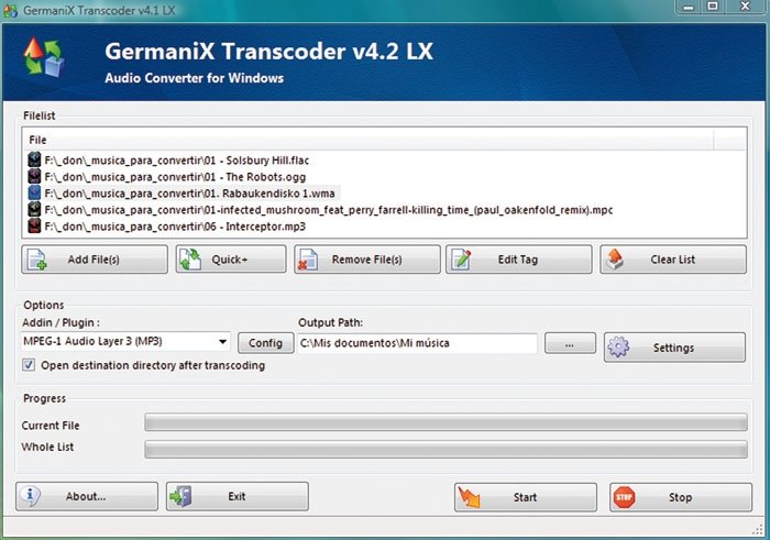 GermaniX Transcoder