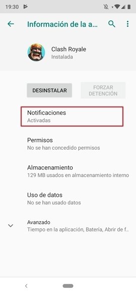 Gestión de una app