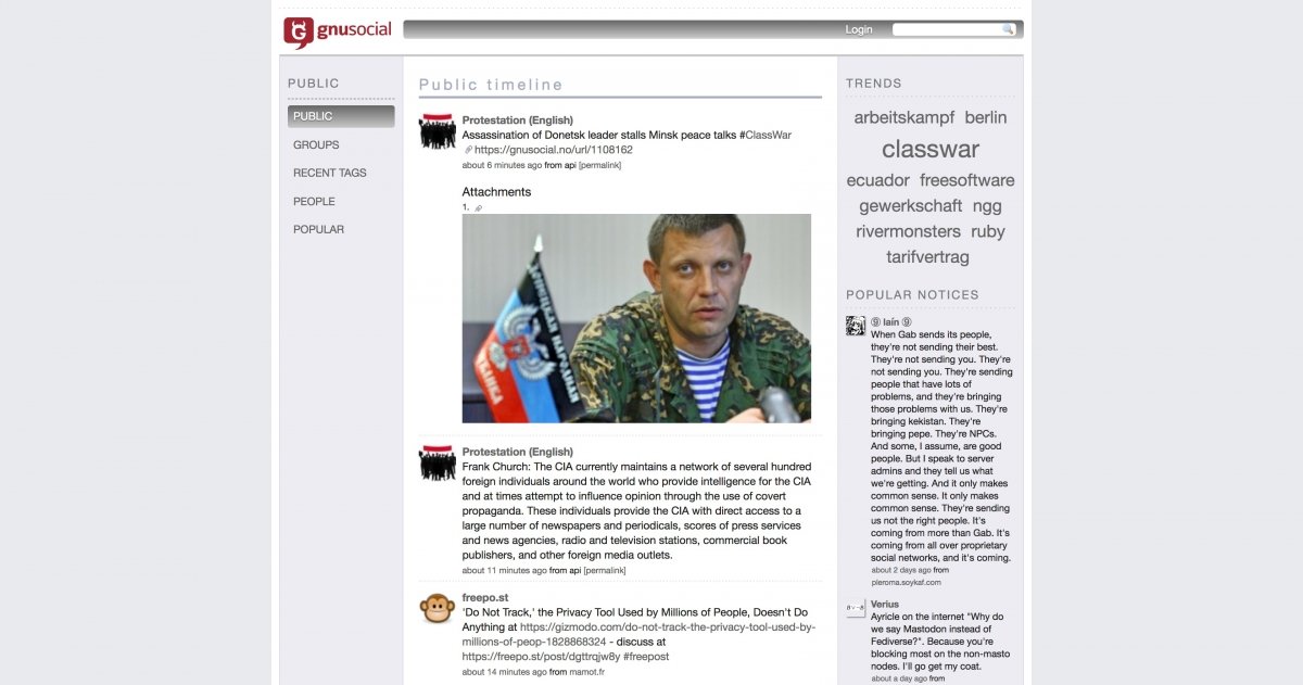 GNU Social, la red social de la FSF
