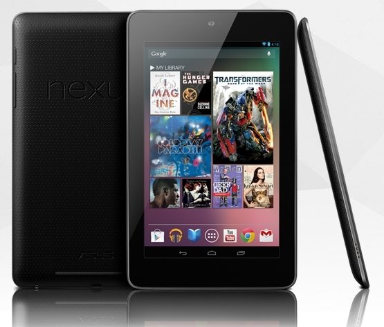 Google Nexus 7 tableta detalle
