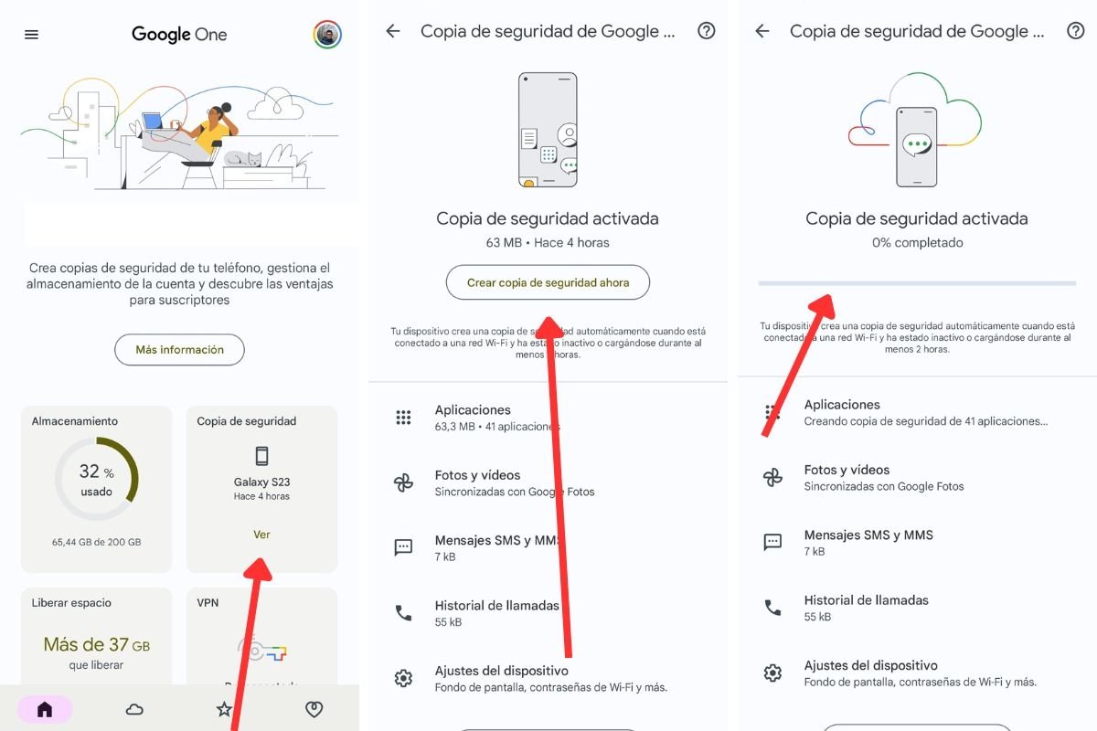 Google One es la solución para hacer copias de seguridad en Android