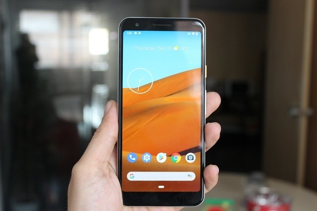 Google Pixel 3 con Android stock