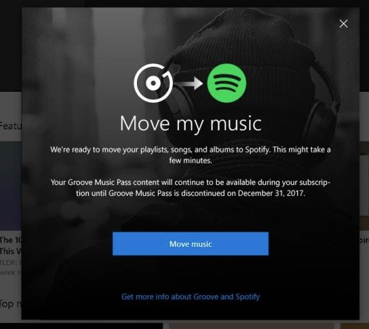 Groove to Spotify