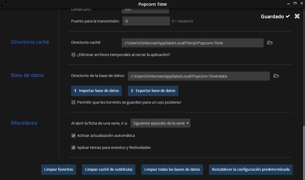Guarda archivos para reproducirlos posteriormente