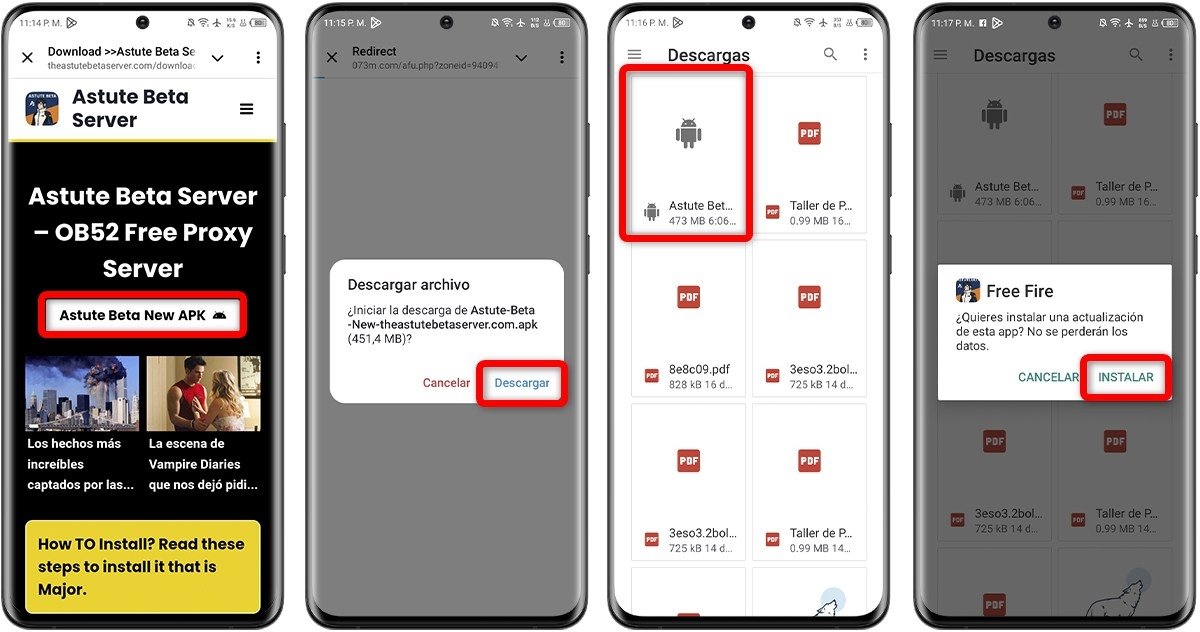 Guía rápida para poner en marcha Astute Server