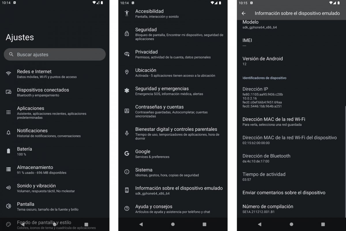 Habilitar las opciones de desarrollador en Android