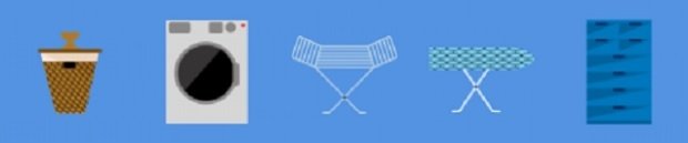 Hacer la colada con IKEA Emoticons