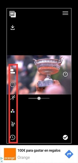 Herramientas de edición de GIF Live Wallpaper