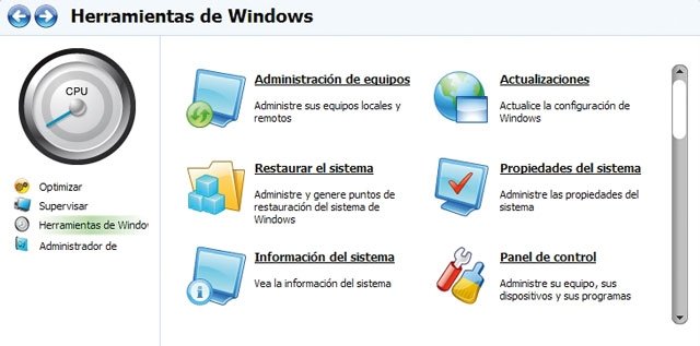 Herramientas de Windows