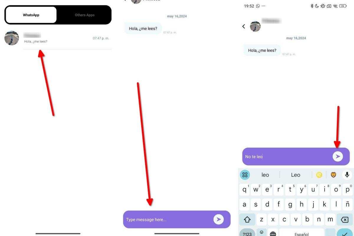 Hide Blue Ticks replica las conversaciones de WhatsApp para que no aparezca el doble check al leerlas