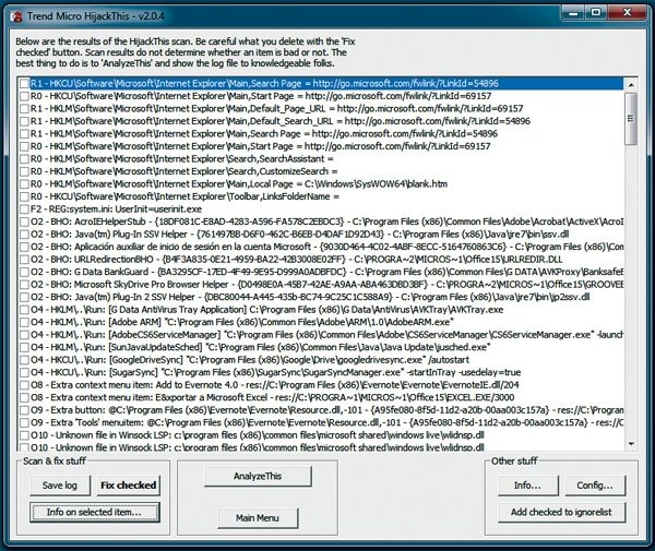 HiJackThis