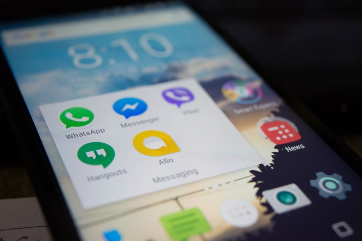 Home Screen de Android stock