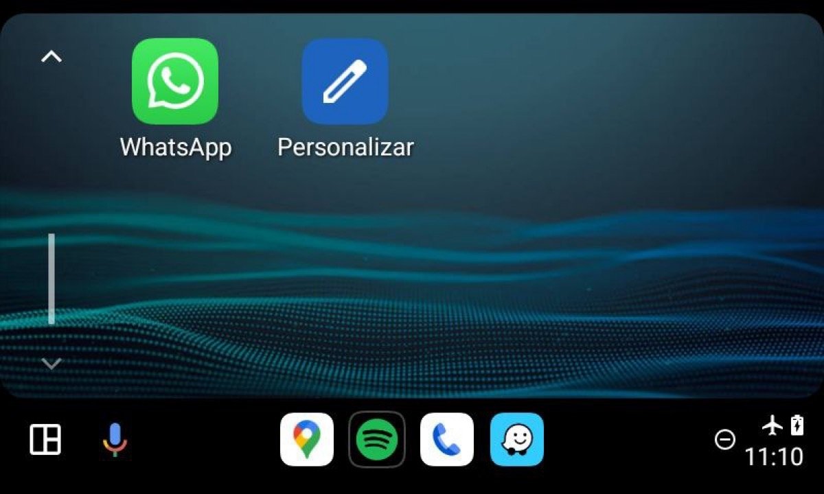 Icono de WhatsApp en Android Auto