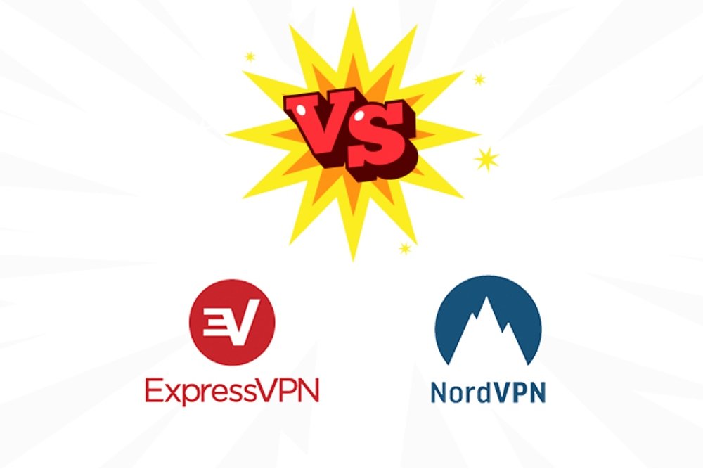 Imagen conceptual de la comparativa entre dos servicios VPN