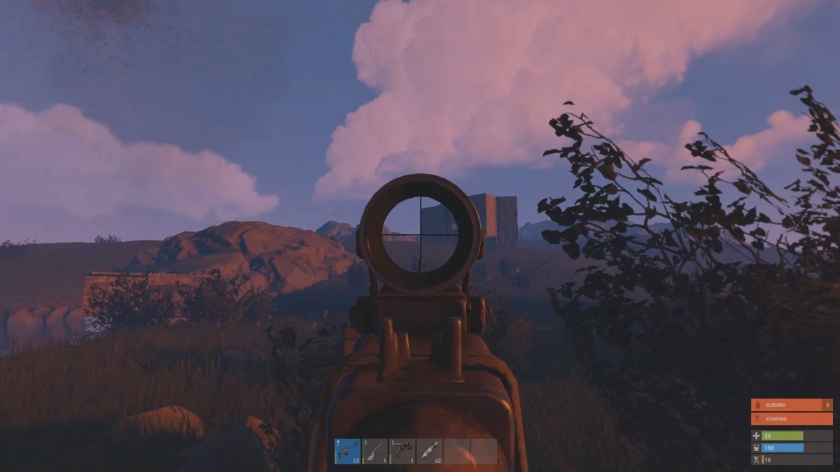 Imagen de una batalla en Rust