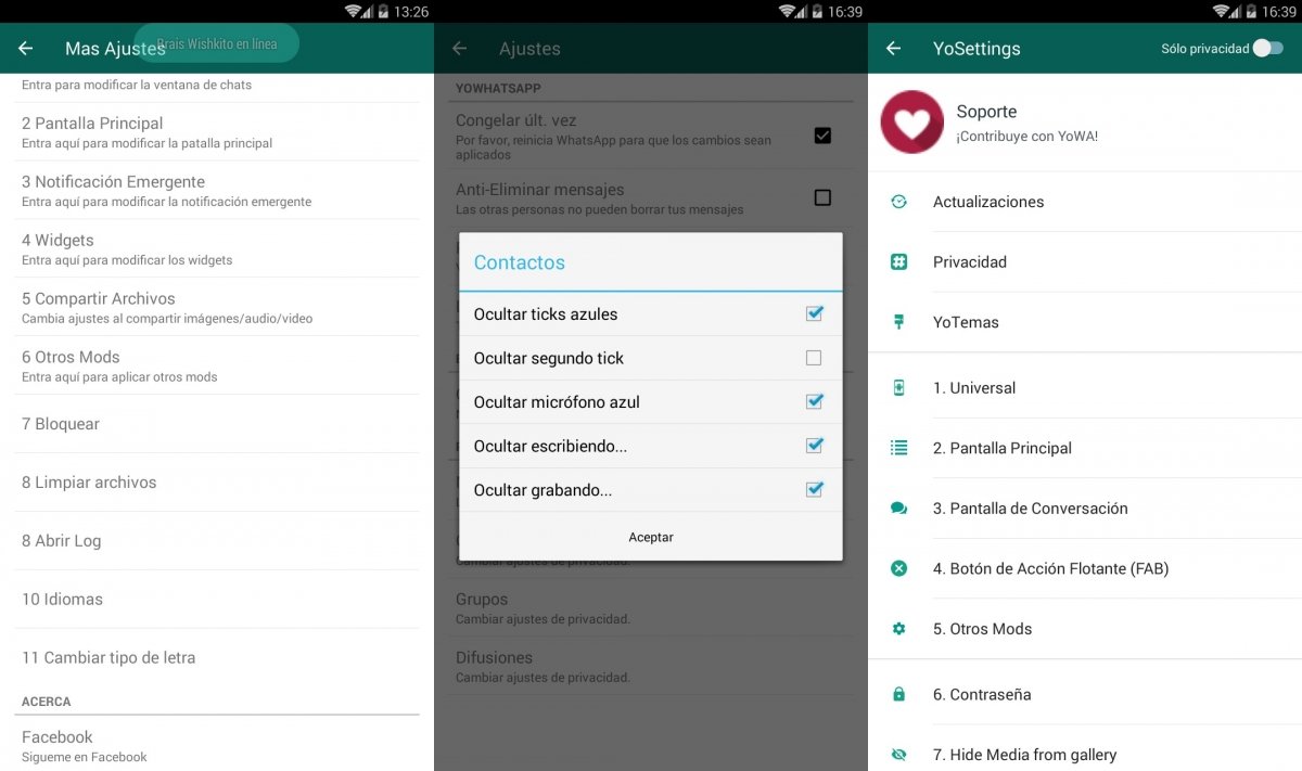 Imágenes de YOWhatsApp