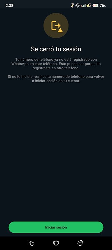 Inicia sesión en tu cuenta de WhatsApp en otro móvil