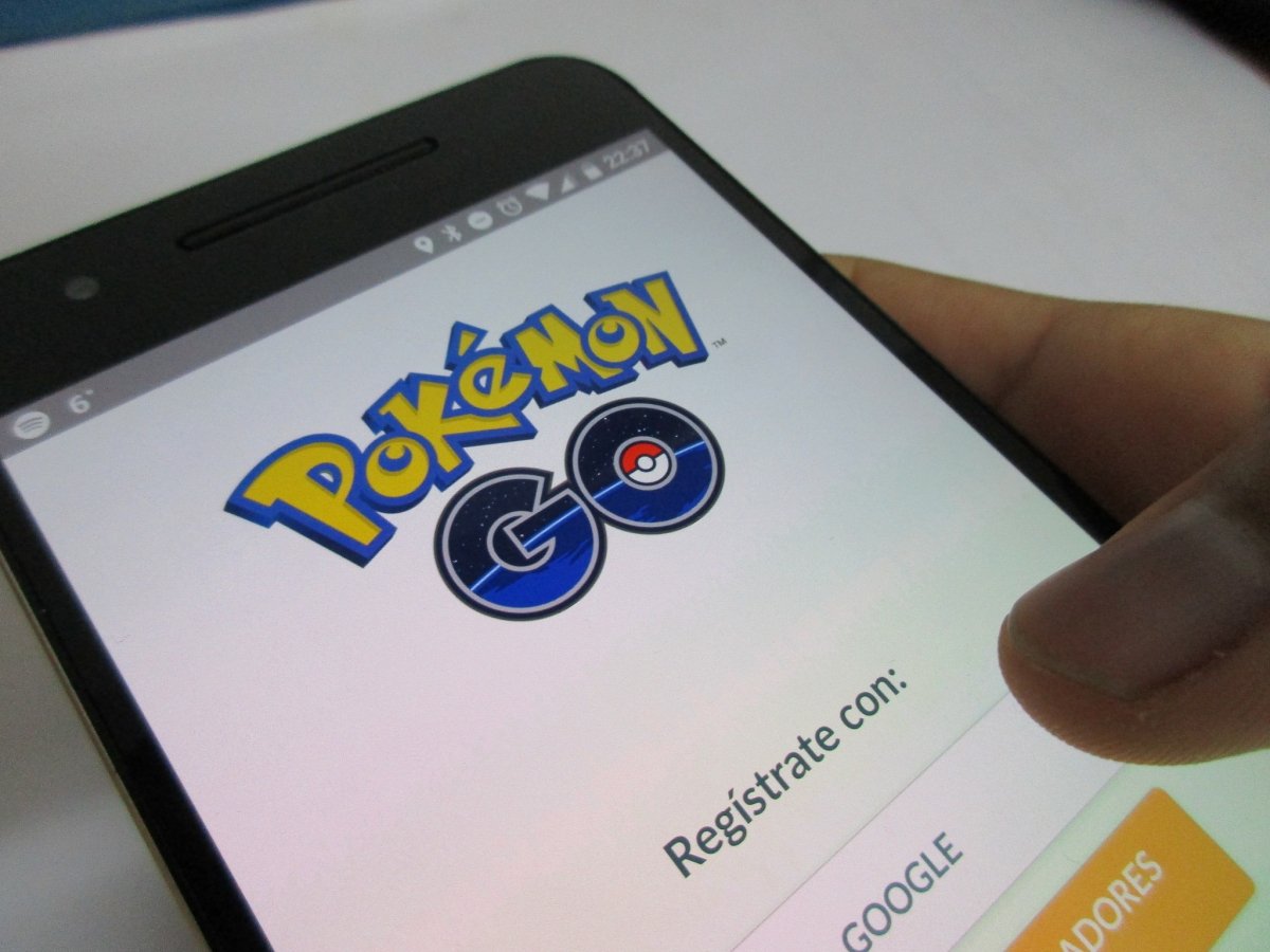 Inicio de Pokémon GO en Android