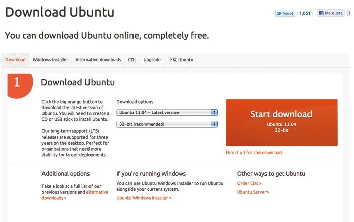 Instala Linux Ubuntu Desktop 1