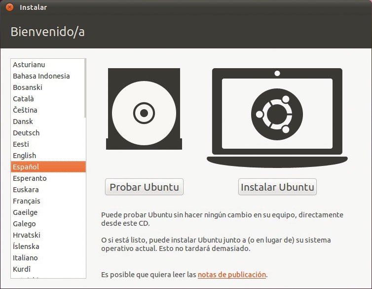 Instala Linux Ubuntu Desktop 2