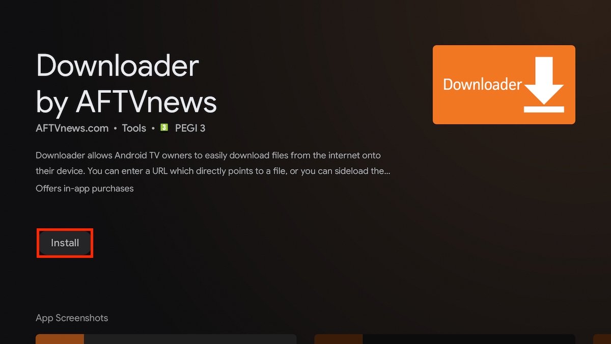 Instalar Downloader