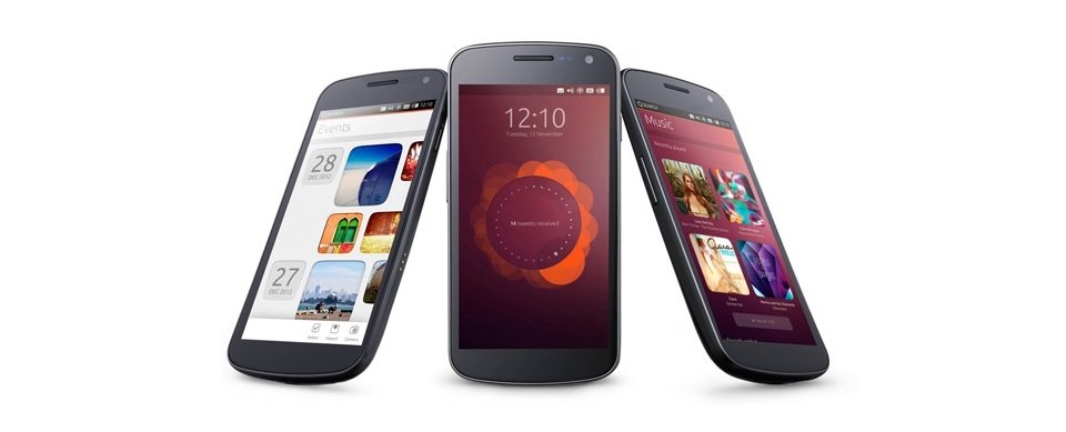 Interfaz de usuario de Ubuntu Touch para smartphone