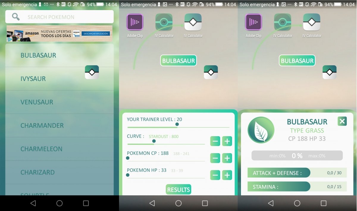 IV Calculator for Pokémon GO te ayuda a valorar tus Pokémon